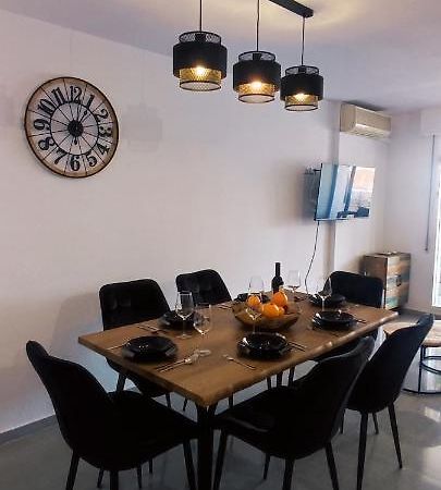 Bitacora Lux ,Comfortable Apartment 450 Meters From The Beach, Swimming Pool, 2 Air-Con ,Wi-Fi Playa de Gandia Dış mekan fotoğraf