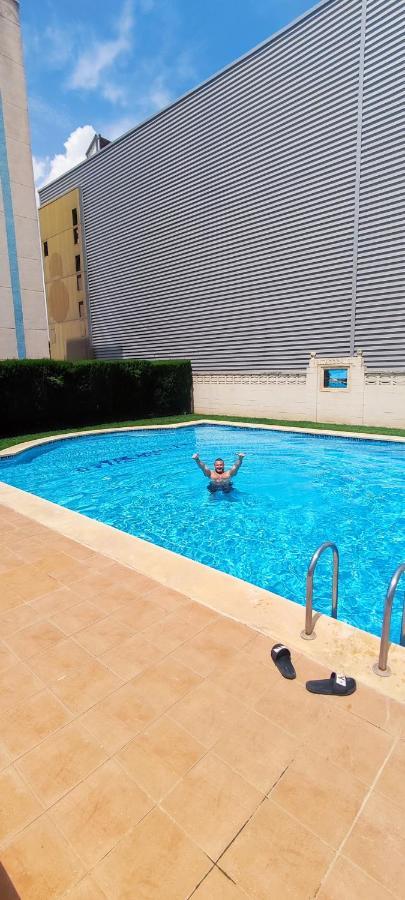 Bitacora Lux ,Comfortable Apartment 450 Meters From The Beach, Swimming Pool, 2 Air-Con ,Wi-Fi Playa de Gandia Dış mekan fotoğraf